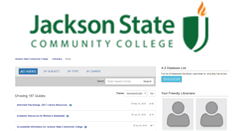 Desktop Screenshot of libguides.jscc.edu