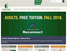 Tablet Screenshot of jscc.edu